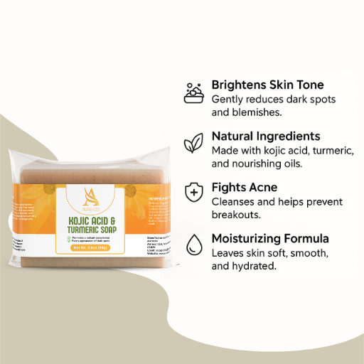Kojic Acid & Turmeric Soap